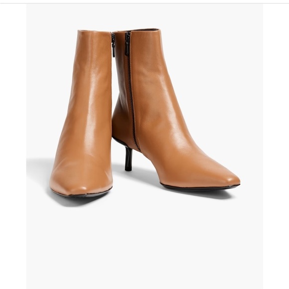 RAG and BONE Rio leather ankle boots Light Brown Pointed Toe Shoe Size 38 US 8 - Picture 15 of 16